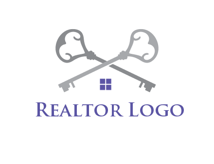 keys with home real estate logo