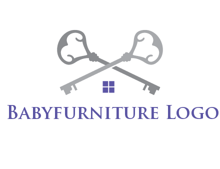 keys with home real estate logo