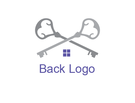 keys with home real estate logo