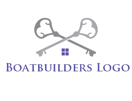 keys with home real estate logo