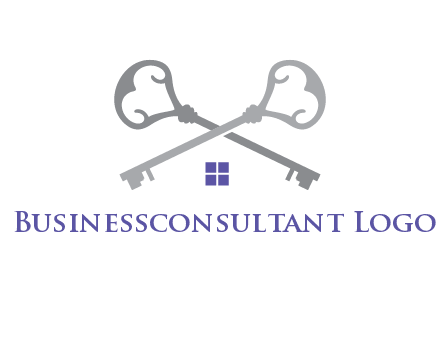 keys with home real estate logo