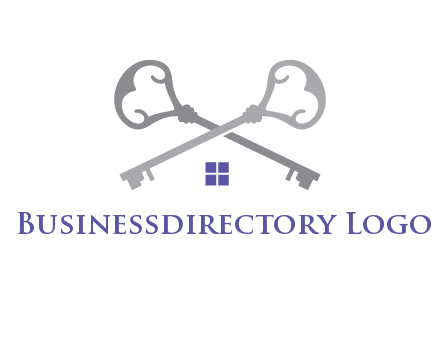 keys with home real estate logo