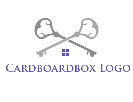 keys with home real estate logo