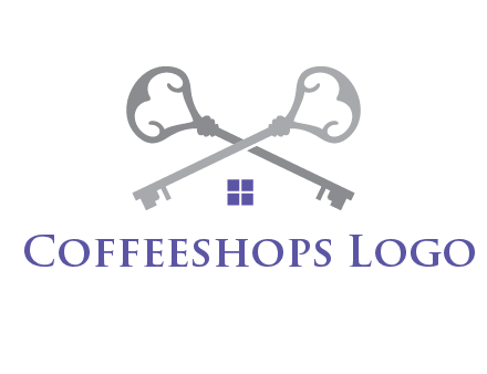 keys with home real estate logo