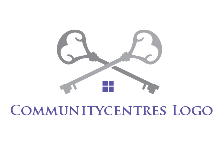 keys with home real estate logo