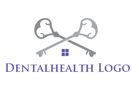 keys with home real estate logo