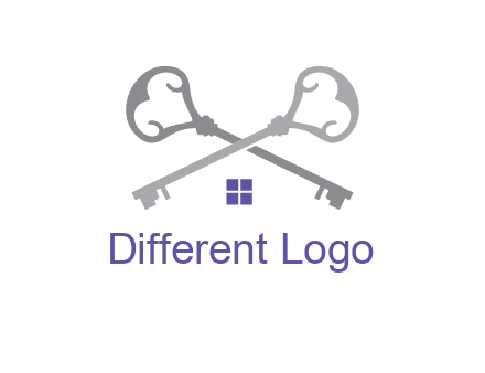 keys with home real estate logo