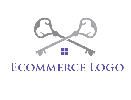 keys with home real estate logo