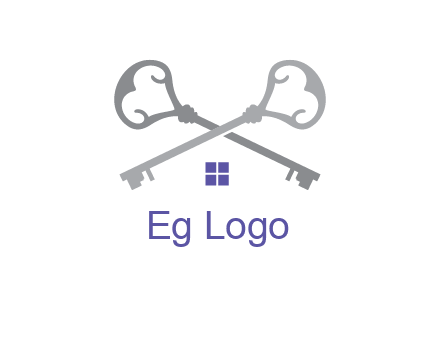 keys with home real estate logo