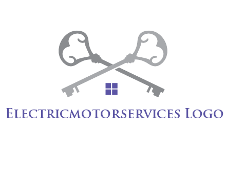 keys with home real estate logo