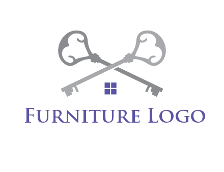 keys with home real estate logo