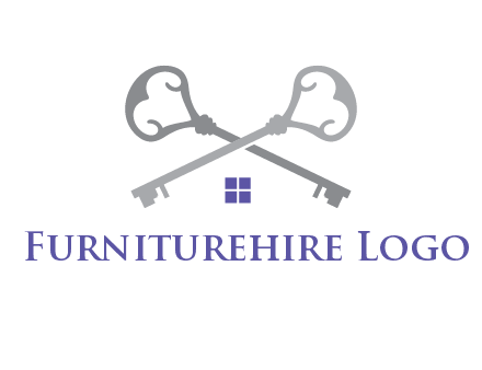 keys with home real estate logo