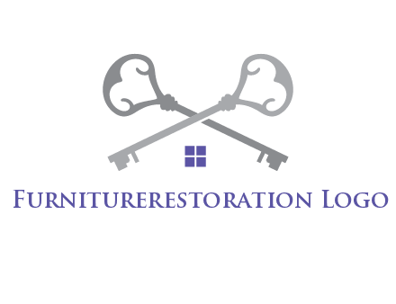 keys with home real estate logo
