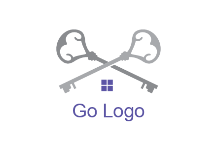 keys with home real estate logo