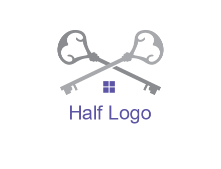 keys with home real estate logo