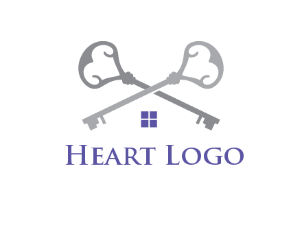 keys with home real estate logo