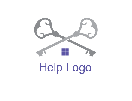 keys with home real estate logo