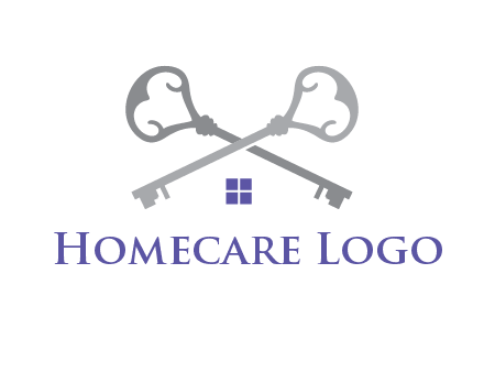 keys with home real estate logo