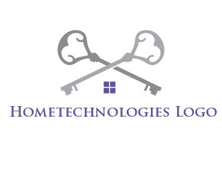 keys with home real estate logo