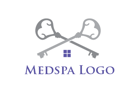keys with home real estate logo
