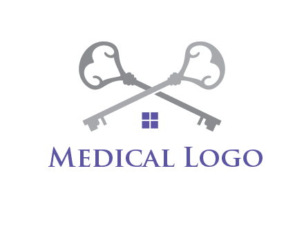 keys with home real estate logo