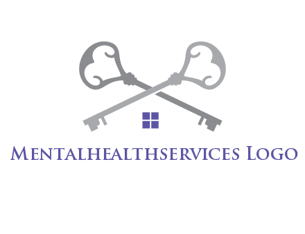 keys with home real estate logo