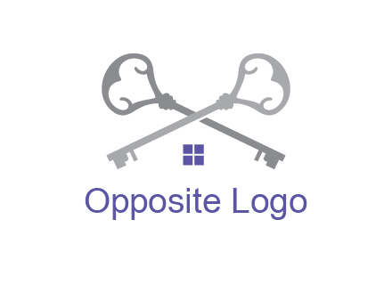 keys with home real estate logo