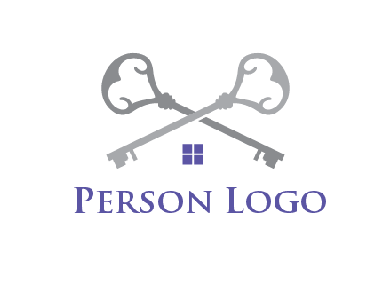 keys with home real estate logo