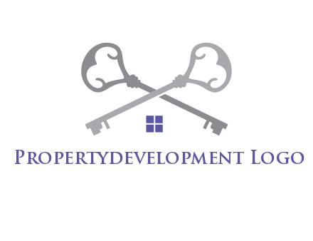 keys with home real estate logo