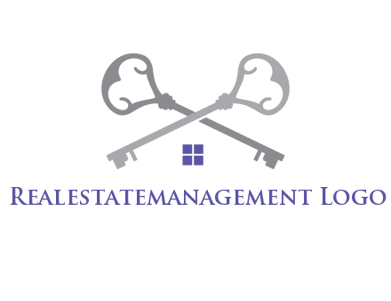 keys with home real estate logo