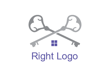keys with home real estate logo