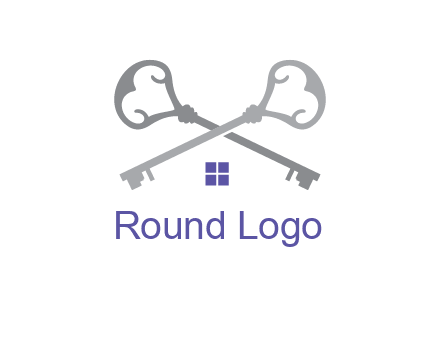 keys with home real estate logo