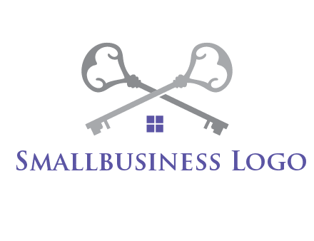 keys with home real estate logo