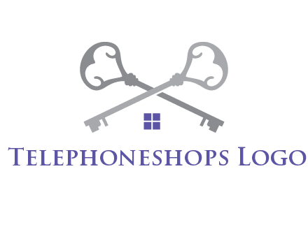 keys with home real estate logo