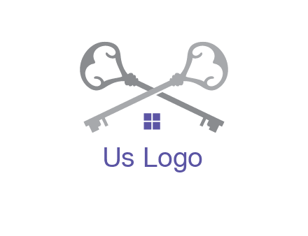 keys with home real estate logo