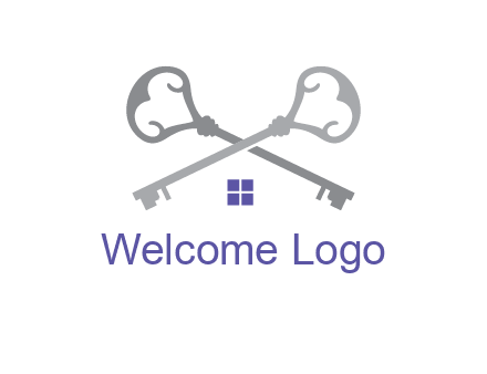 keys with home real estate logo