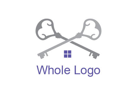 keys with home real estate logo