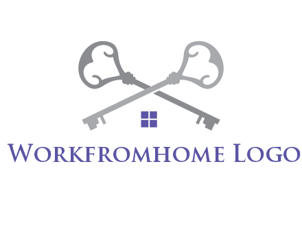 keys with home real estate logo