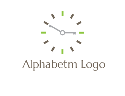 keys in clock rental logo