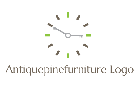 keys in clock rental logo