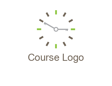 keys in clock rental logo