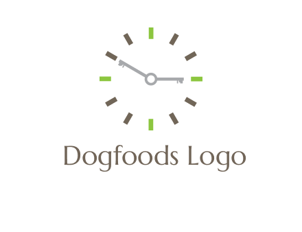 keys in clock rental logo