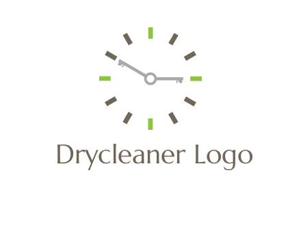 keys in clock rental logo