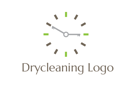 keys in clock rental logo