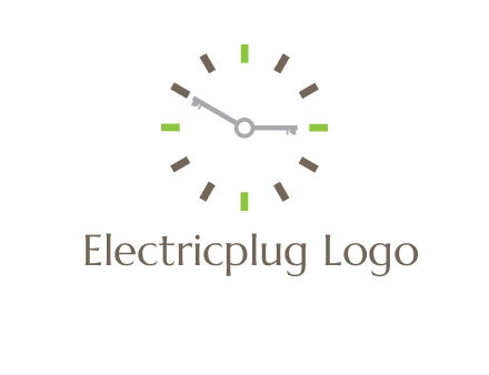 keys in clock rental logo