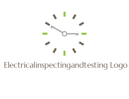 keys in clock rental logo