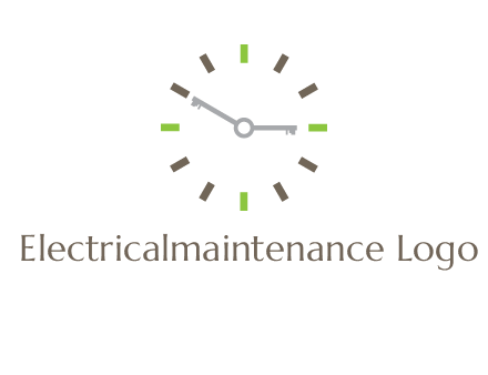 keys in clock rental logo