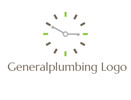 keys in clock rental logo