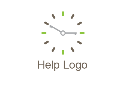 keys in clock rental logo