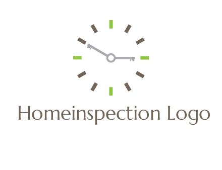 keys in clock rental logo